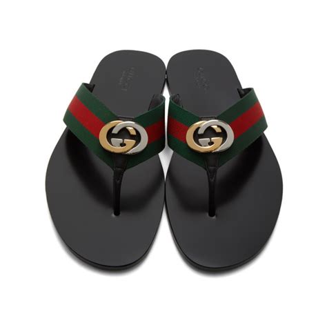 red and green gucci sandals|Gucci denim platform sandals.